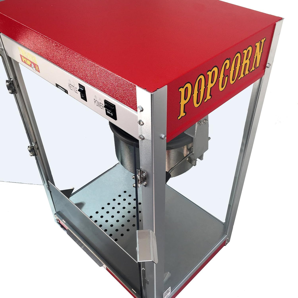 Red 8 Ounce Popcorn Machine U223