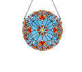 Tiffany-Style Stained Glass Window Panel 20" Height X6005