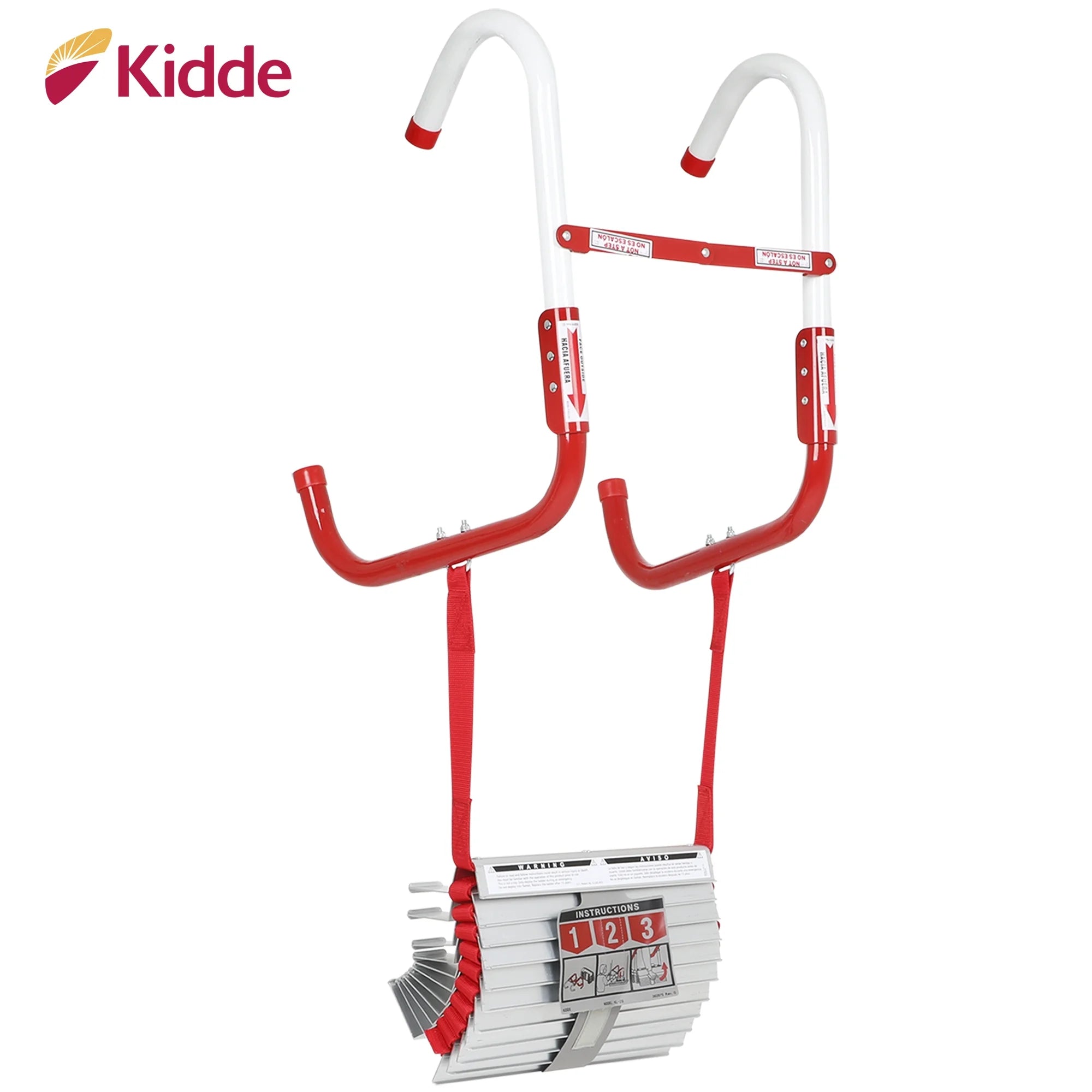 25 Foot Three Story Emergency Escape Ladder U8670