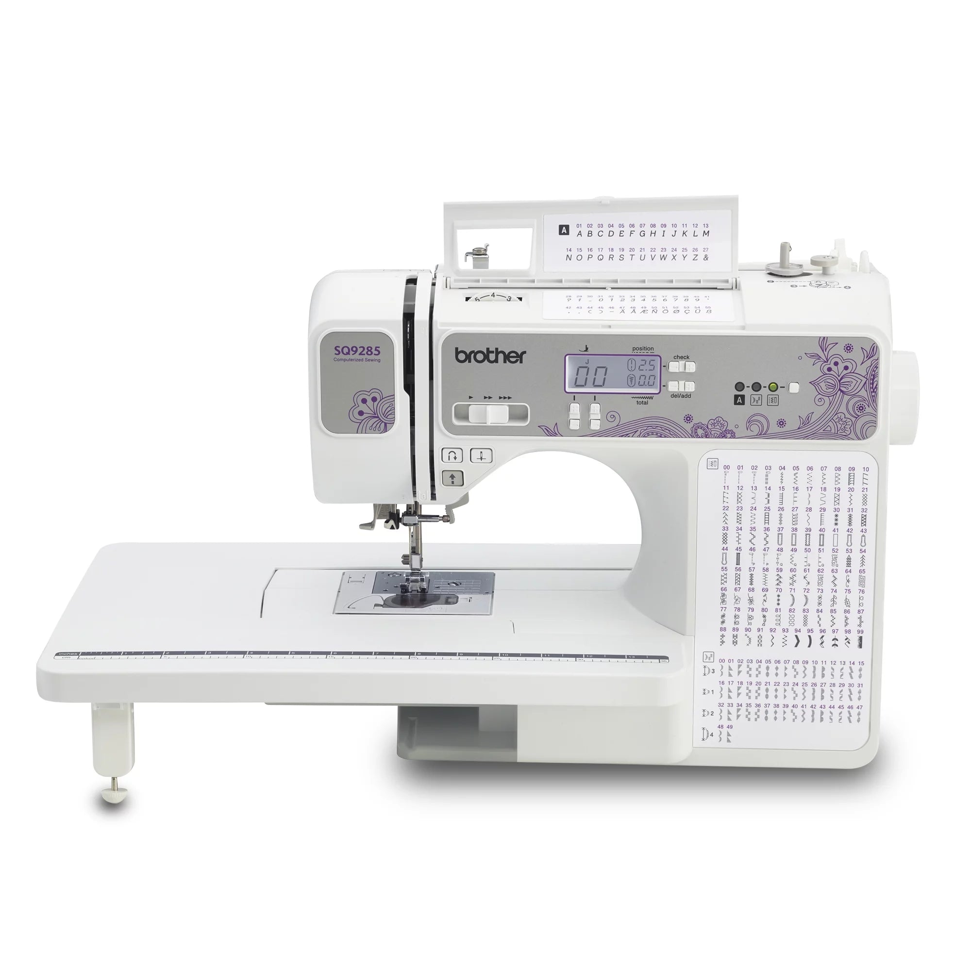 Computerized Sewing and Quilting Machine with Wide Table Q78285