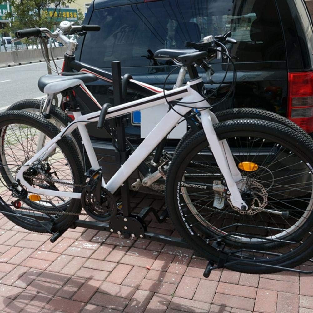 2-Bike Hitch Mount Bike Rack Platform Style Bicycle Carrier E45116