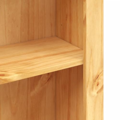 3-Tier Rustic Mexican Pinewood Bookcase N922