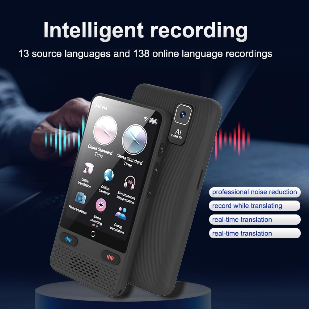 138 Language Two-Way Instant Translator Device U3748
