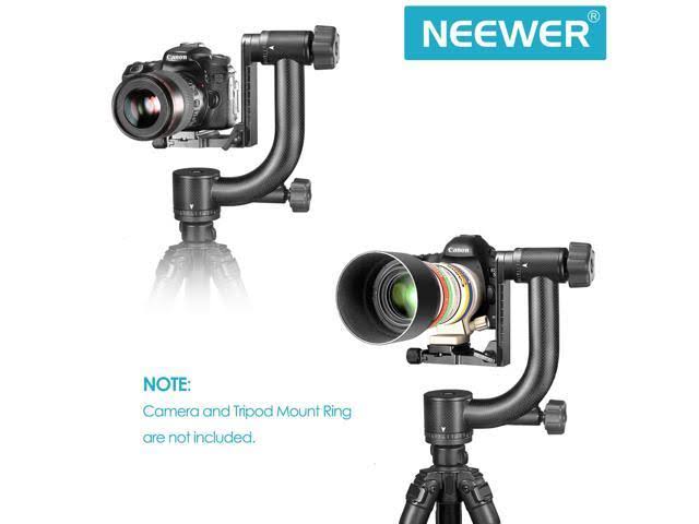 Carbon Fiber 360 Degree Panoramic Gimbal Tripod Head with Arca-Swiss Standard 1/4 inch Quick Release L987