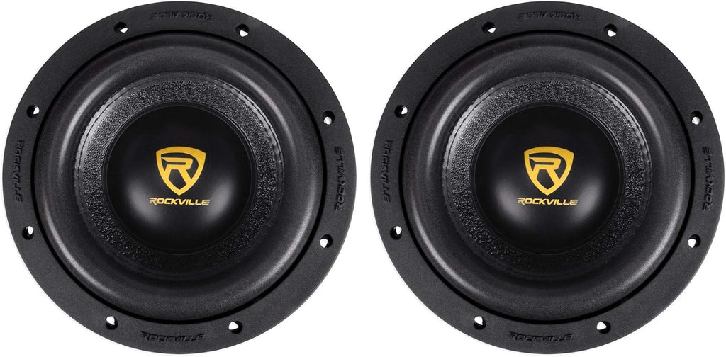 8" 2000 Watt Car Stereo Subwoofers Dual 2-Ohm CEA Subs O868424