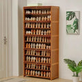 10 Tier Bamboo Shoe Rack Storage Furniture C299673