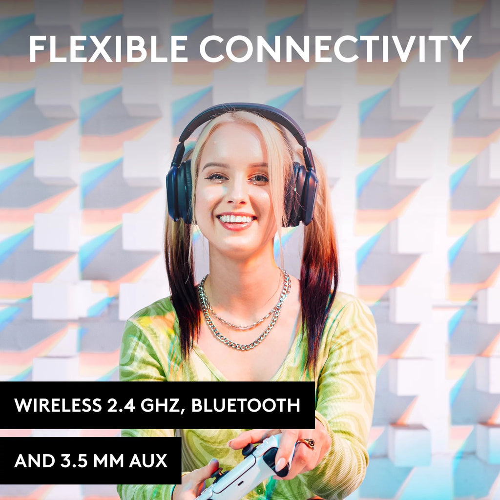 Navy Wireless Gaming Headset with Bluetooth T6729