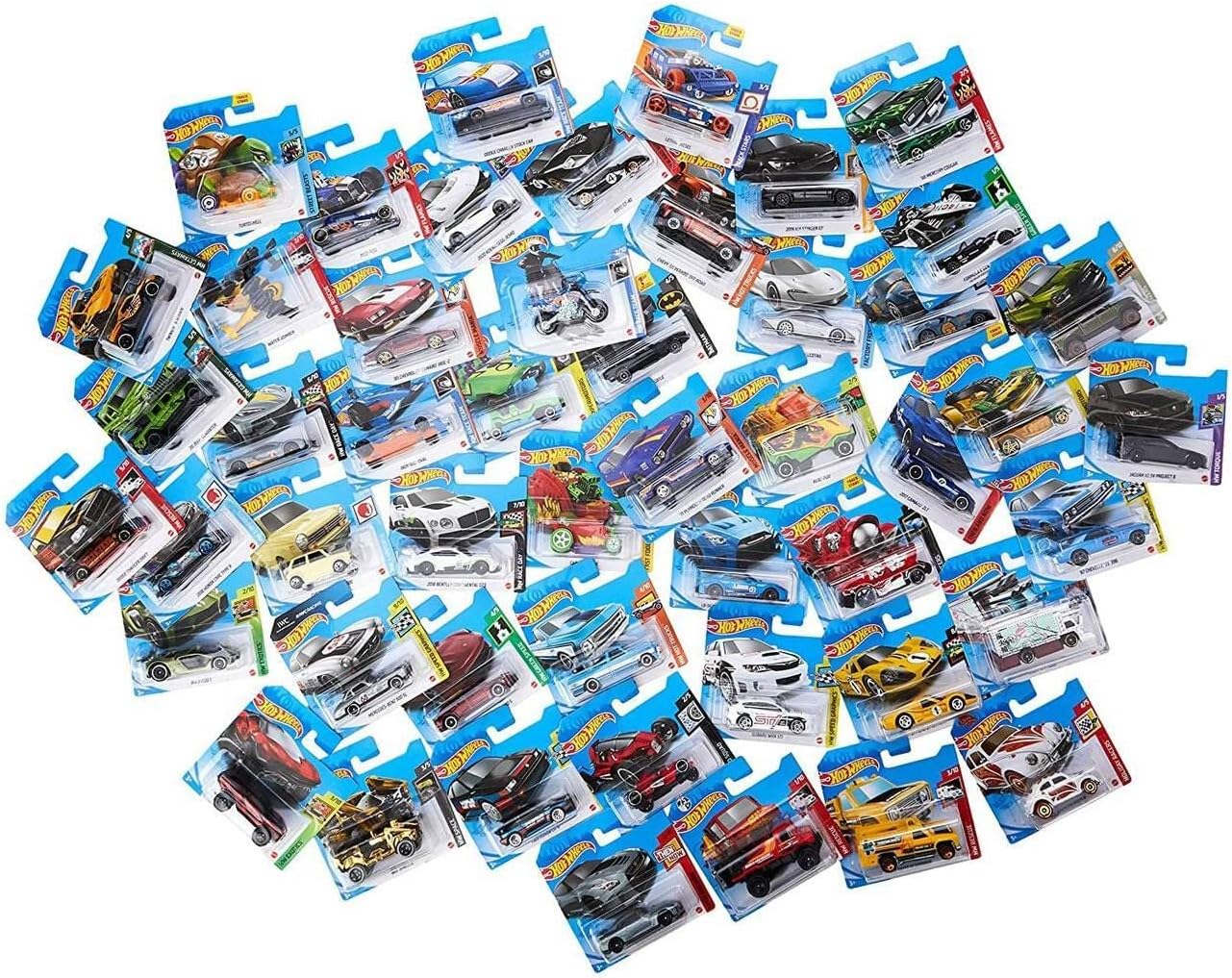 72 Count Die-Cast Toy Cars F411