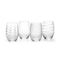 17-Ounce Stemless Wine Set of 4 U919045