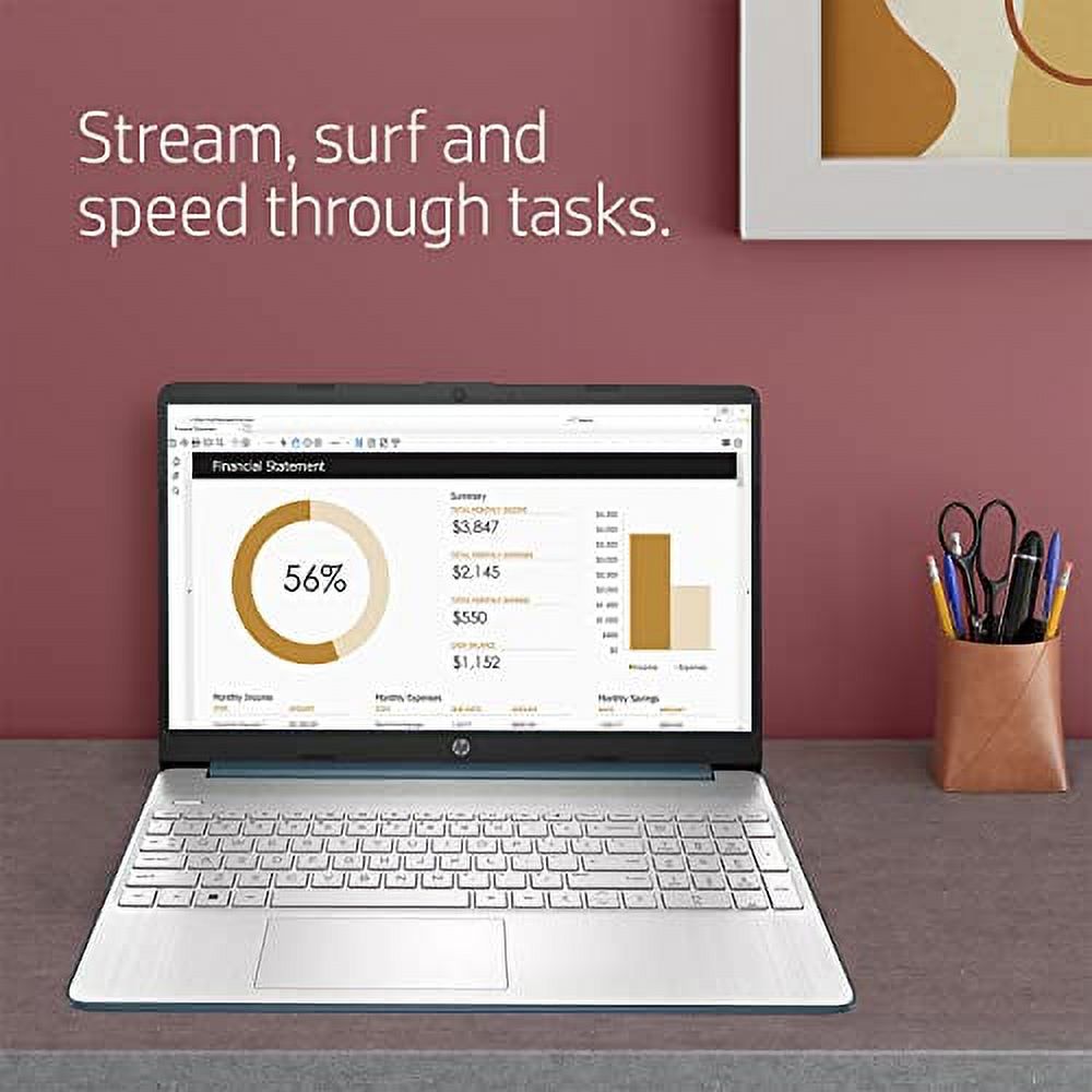 15.6" HD Display Intel Pentium Quad-Core Laptop 8GB RAM 256GB SSD T4110
