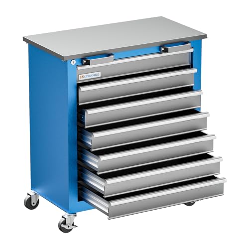 7-Drawer Rolling Toolbox with Lockable Wheels R719