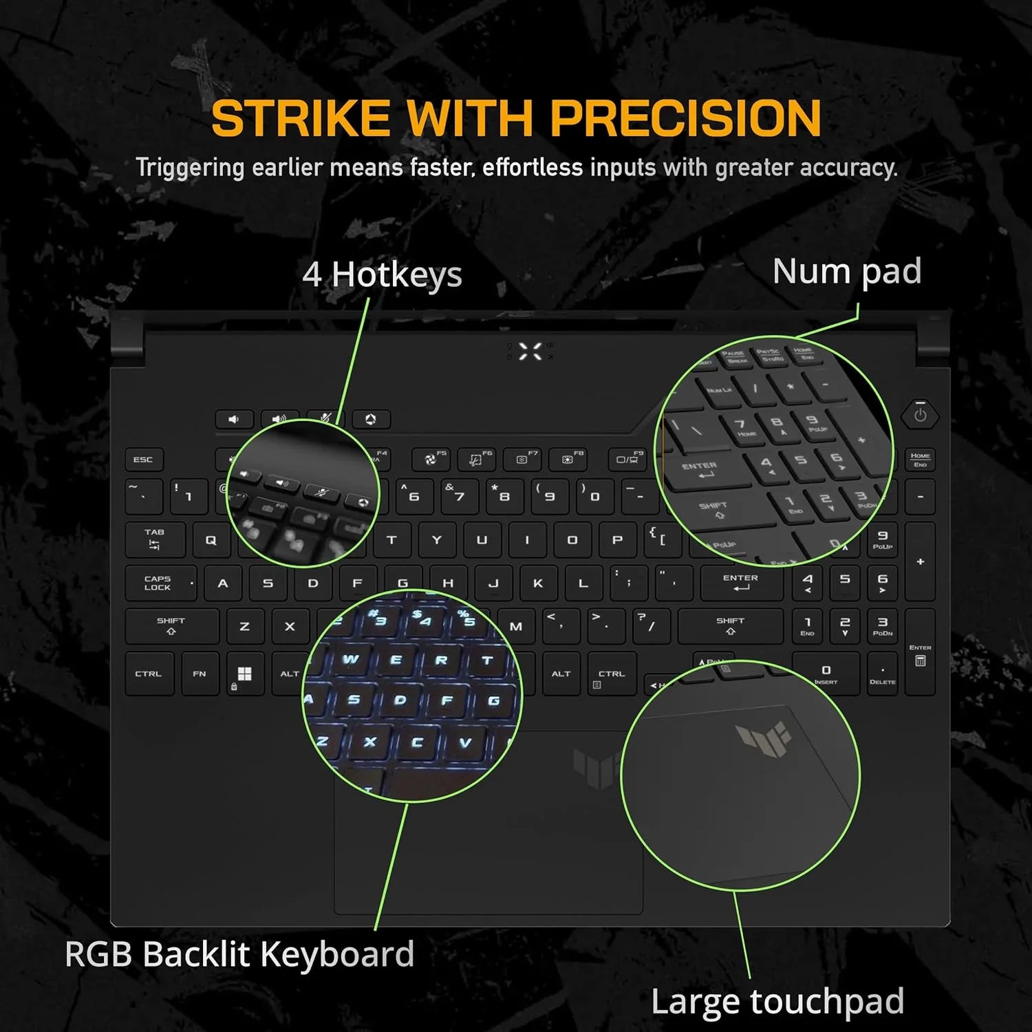 16" FHD 165Hz Gaming Laptop, AMD Ryzen 7-7735HS, Radeon RX7600S V8G Graphics, 64GB DDR5 RAM, 2TB PCIe SSD, RGB Backlit Keyboard, Wi-Fi 6, Win 11 Pro Q997