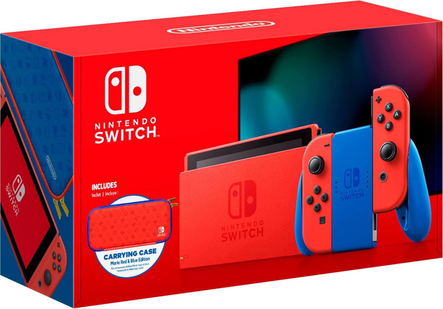Mario Red & Blue Edition 6.2" Touchscreen LCD Display 32GB Internal Storage Y2392