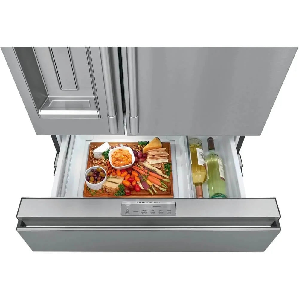 21.8 Cu. Ft. Stainless Counter Depth French Door Refrigerator E710874