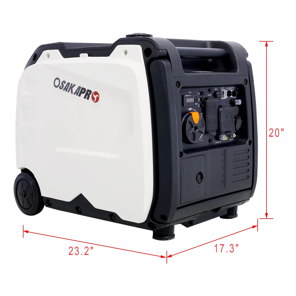 White Inverter Generator Y1302