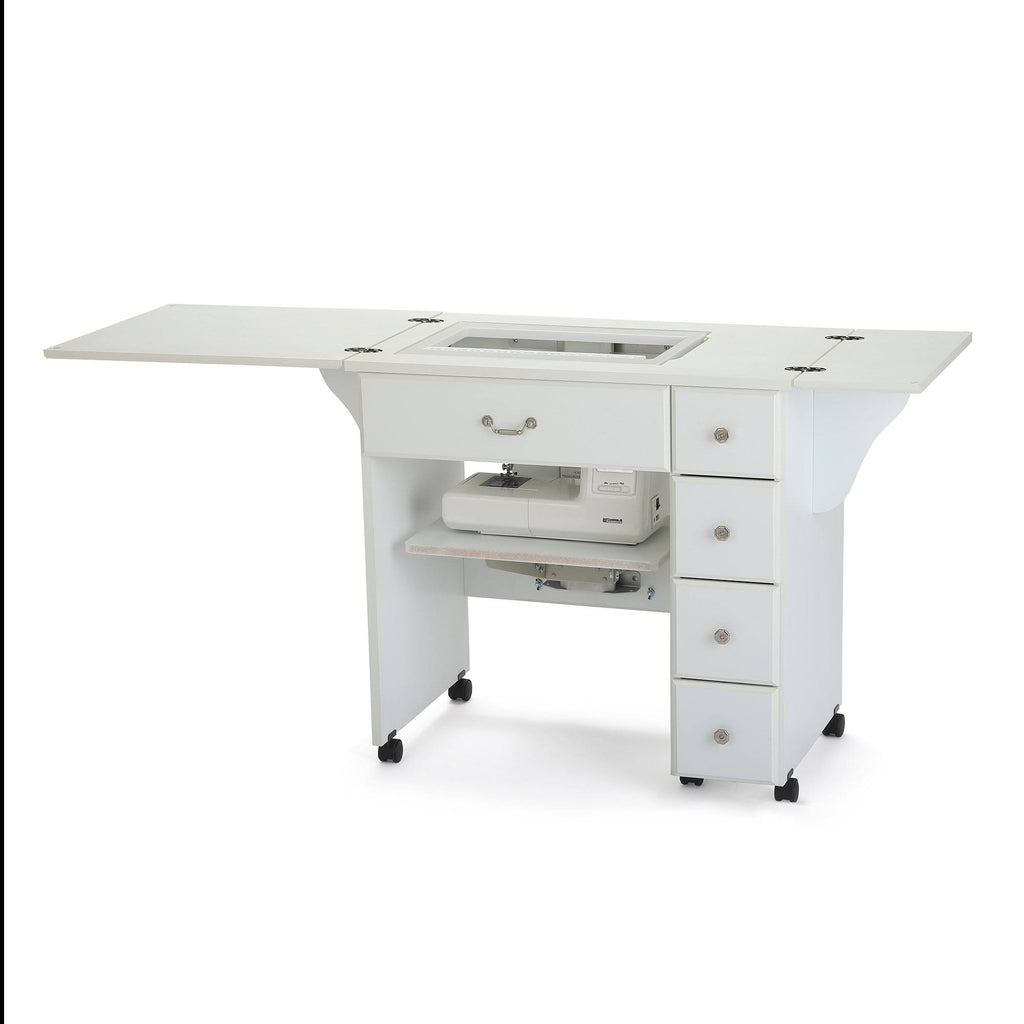 White Sewing Cabinet A332630