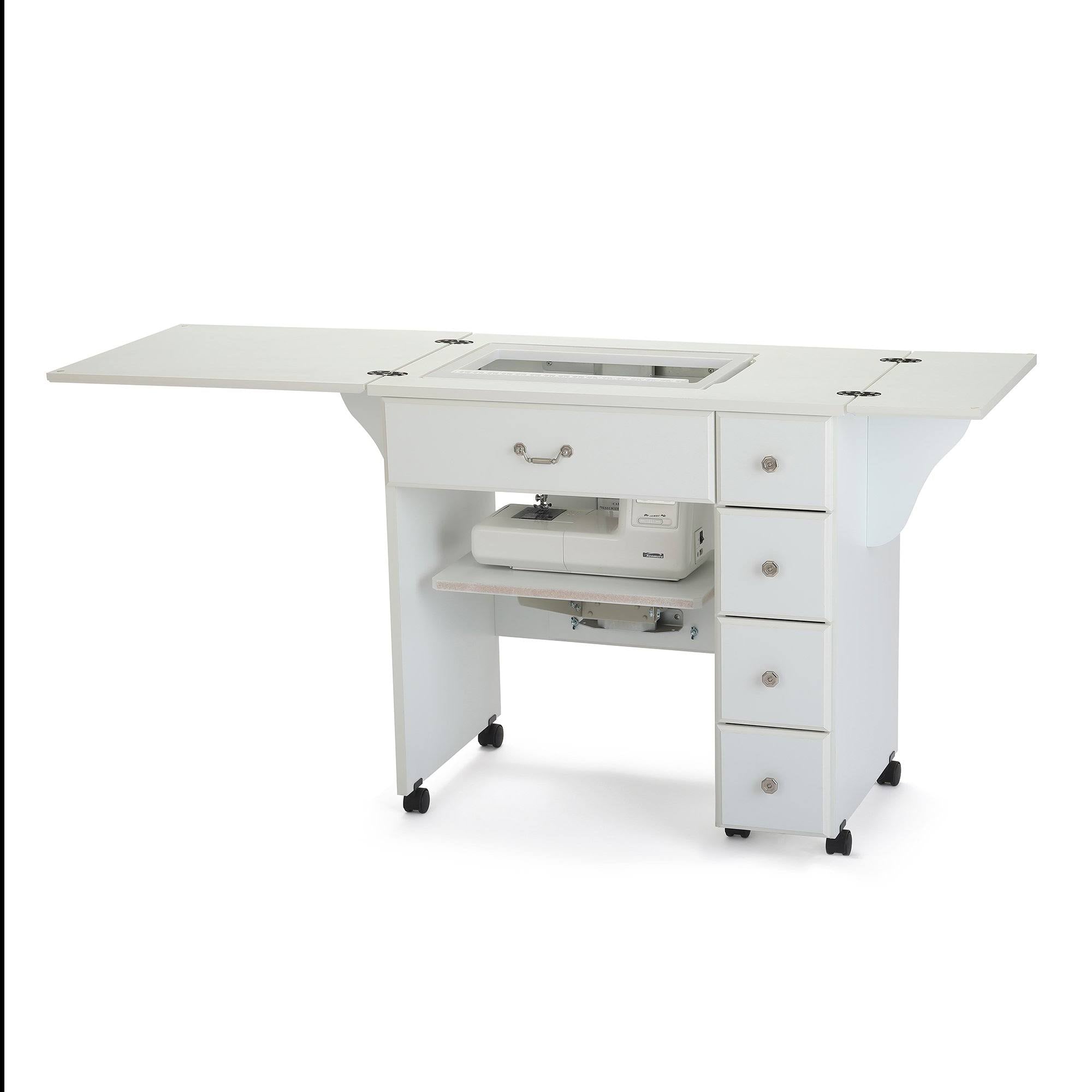 White Sewing Cabinet A332630