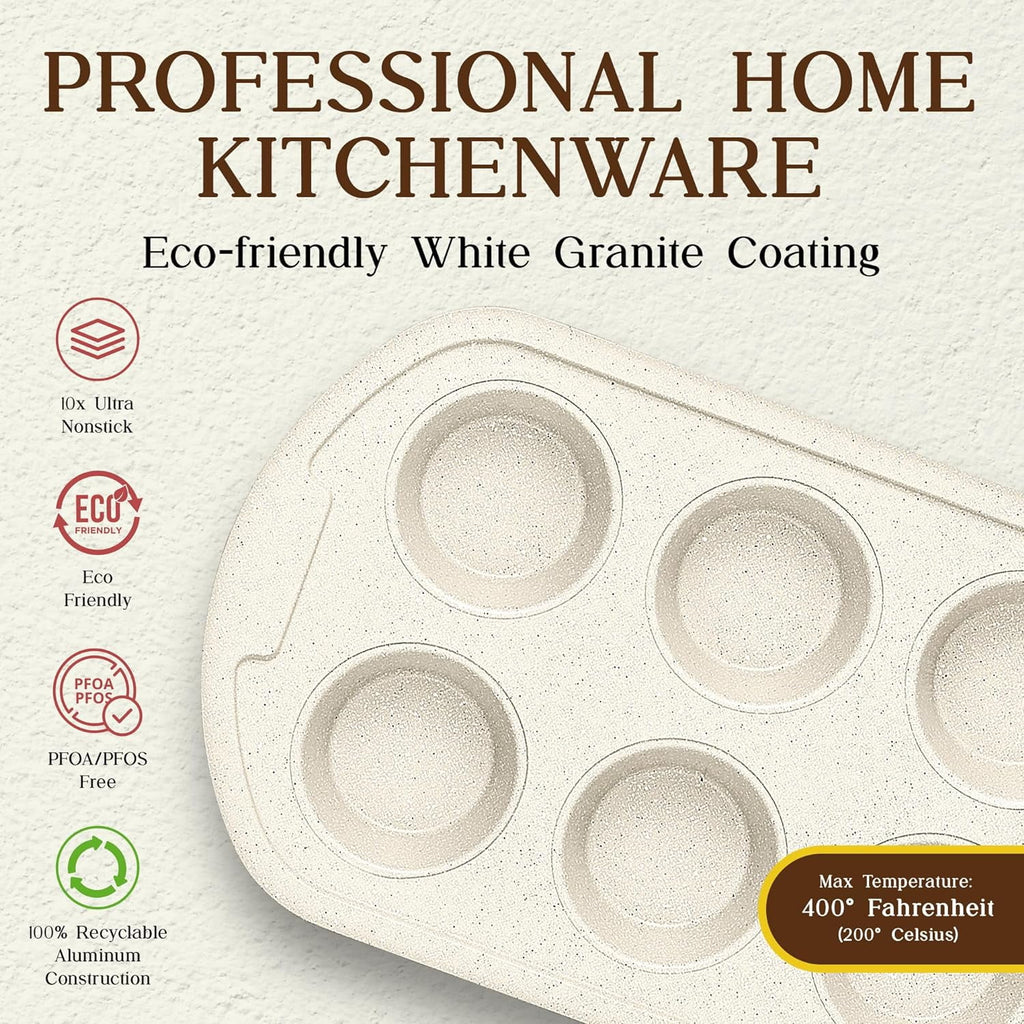 20-Piece Granite Non-Stick Kitchen Cookware Set X637