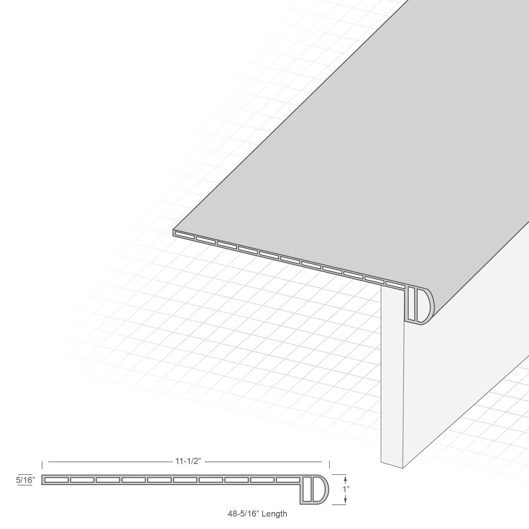 Redefined Pine Stair Tread V289771