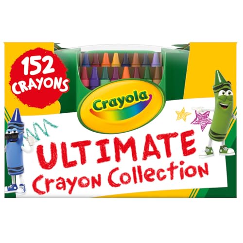 152ct Classic & Glitter Crayons H796871