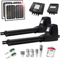 Solar Dual Swing Gate Opener Heavy Duty Automatic Gate Motor V18978