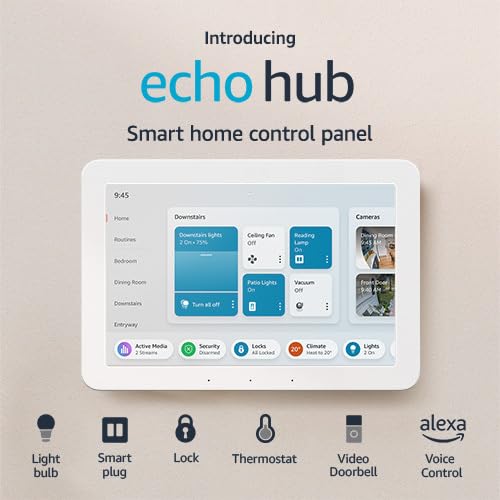 8” smart home control panel with Alexa P540062