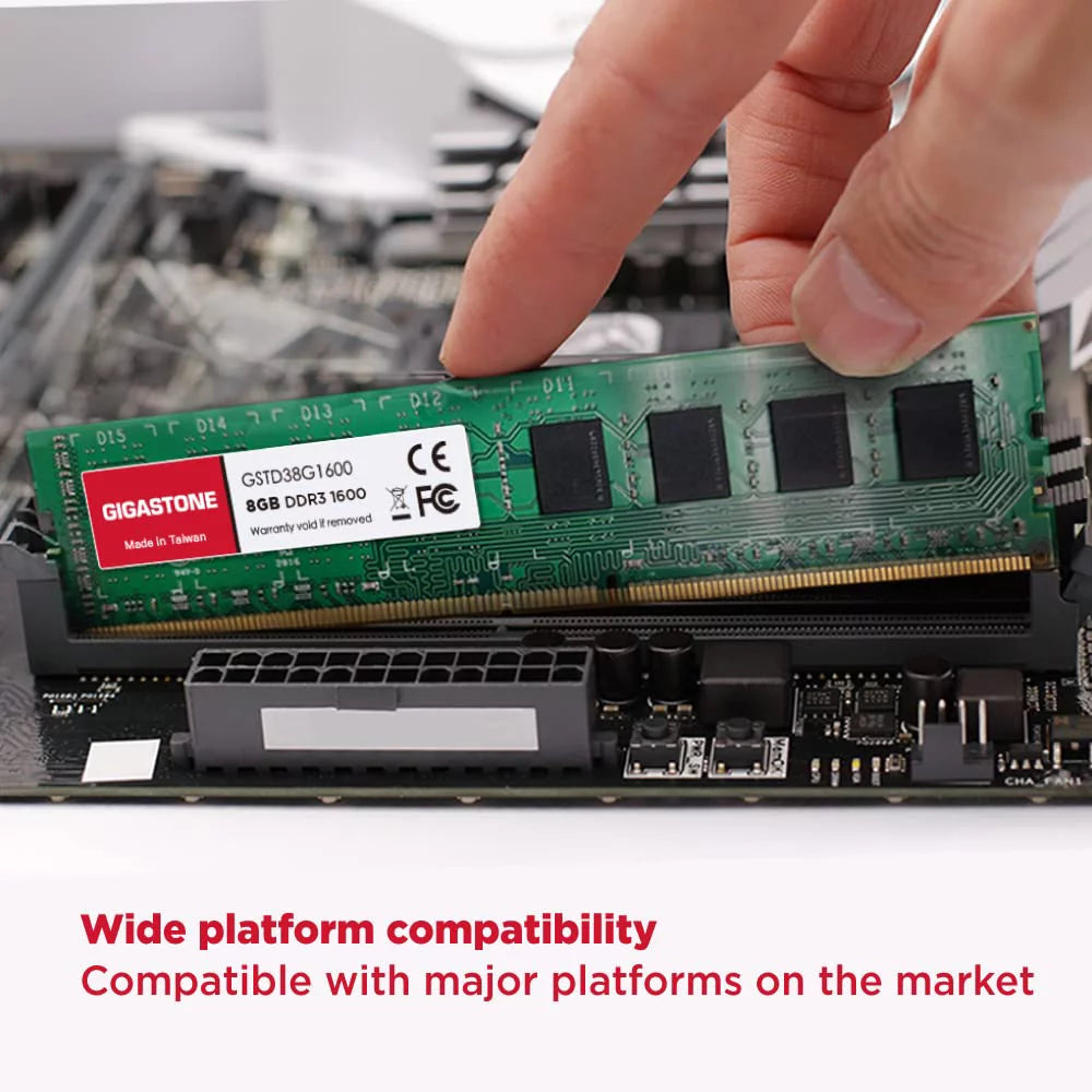 32GB (4x8GB) DDR3-1600MHz PC3-12800 CL11 1.5V 240 Pin Unbuffered Non ECC UDIMM Desktop RAM Z859