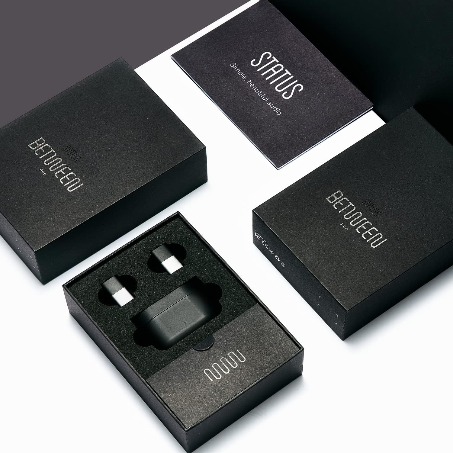 Wireless Earbuds with Bluetooth 5.2 and Metal Exterior N555