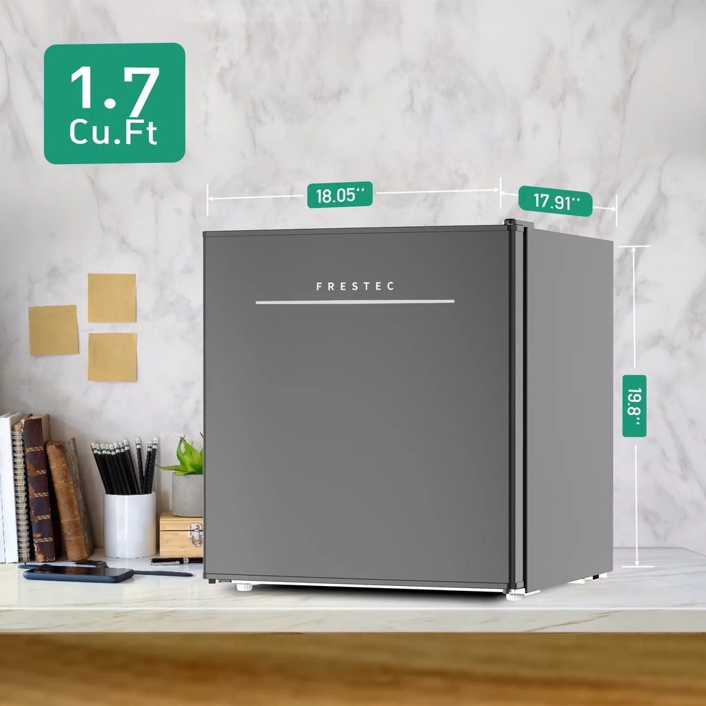 1.7 Cu.Ft Mini Fridge with Freezer, Black O4525