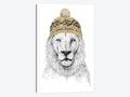 Canvas Wall Decor Prints Winter Is Here Lions Art T2253