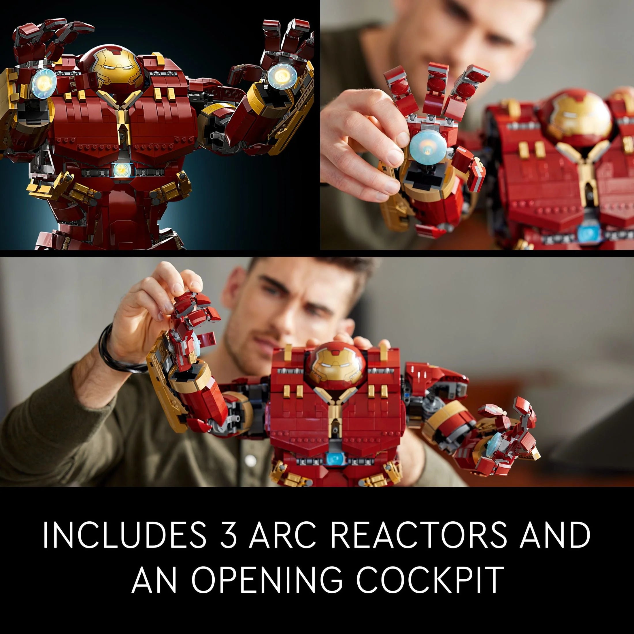LEGO Marvel Hulkbuster Building Set with Minifigure V654522
