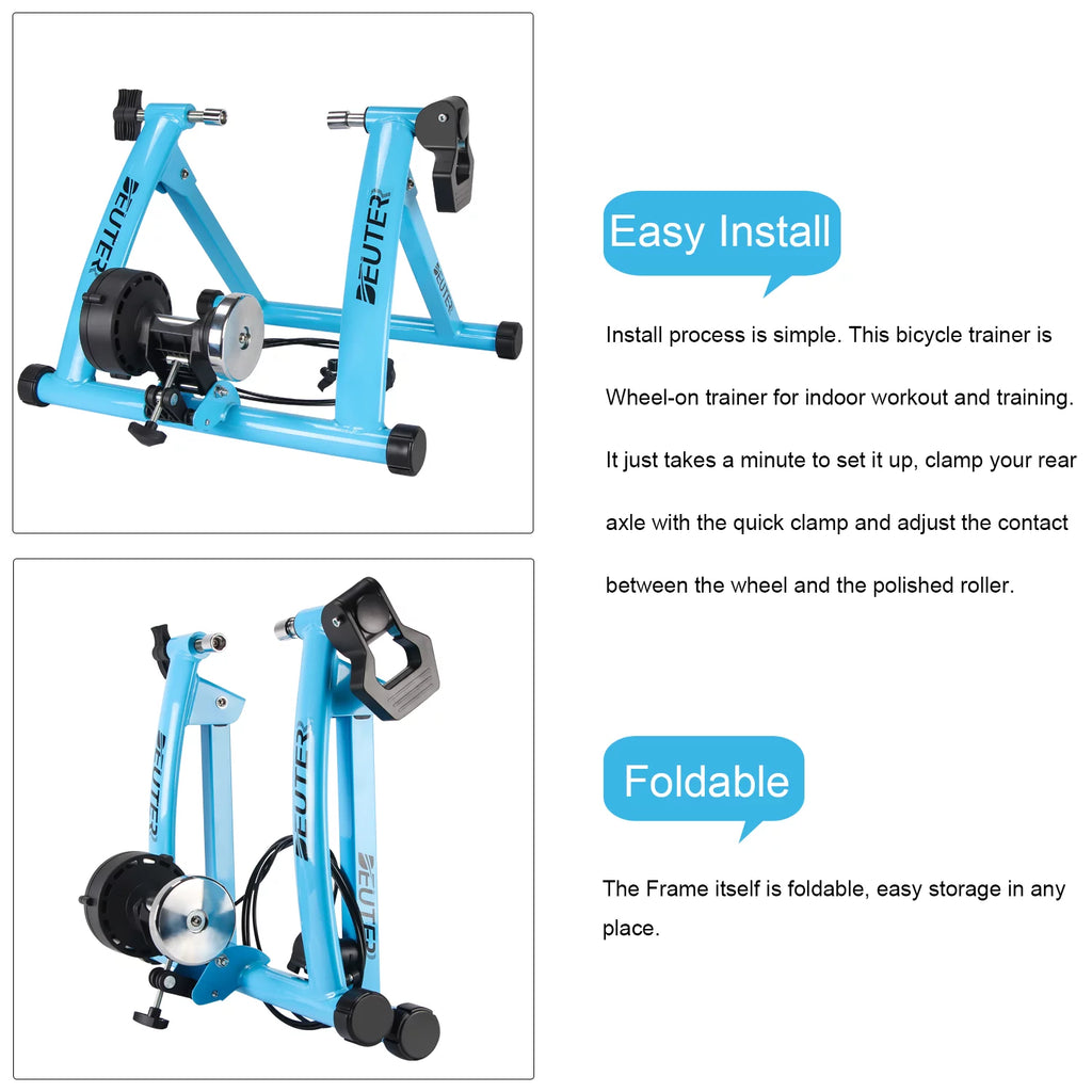 Portable Magnetic Indoor Bike Trainer I726