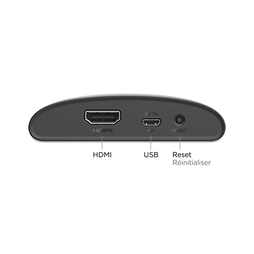 Streaming Media Player 4K HDR with Remote and HDMI Cable (Renewed) W65721