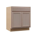 Unfinished Beech Base Kitchen Cabinet Z179265