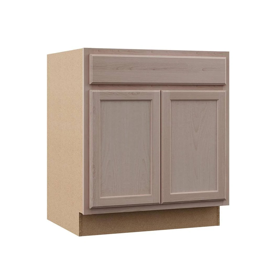 Unfinished Beech Base Kitchen Cabinet Z179265