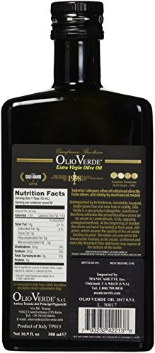 16.89 oz Extra Virgin Olive Oil J82457