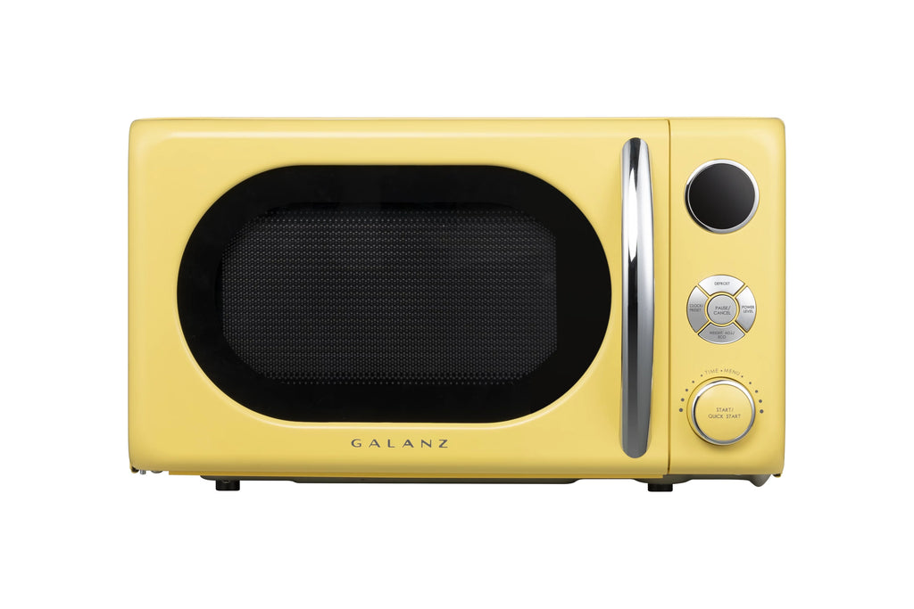 0.7 Cu ft Retro Countertop Microwave Oven, 700 Watts, Blue B4729