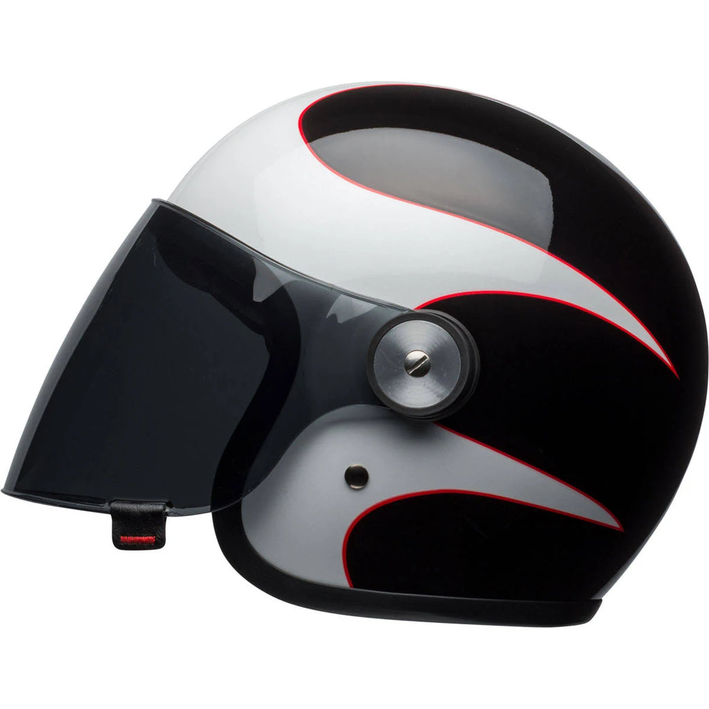 Gloss White Black Red Helmet L893