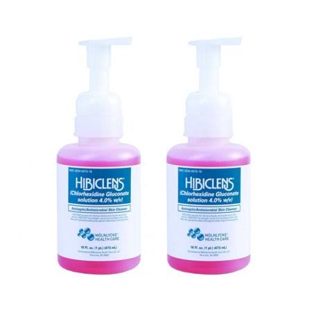 16 oz Antiseptic Antimicrobial Skin Cleanser with Foaming Pump, Case (12 ct) T874471