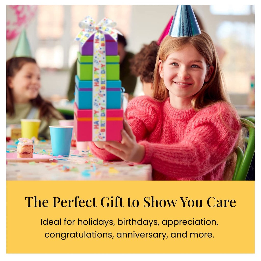 Gourmet Chocolate Gift Tower with Sweet and Savory Treats P68412