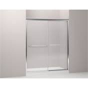 Bright Polished Silver Shower Door O93277