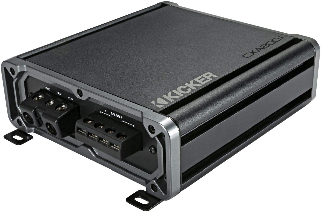 Black Class D Car Audio Amplifier Z488