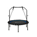 Foldable Fitness Rebounder Trampoline with Resistance Bands M9785