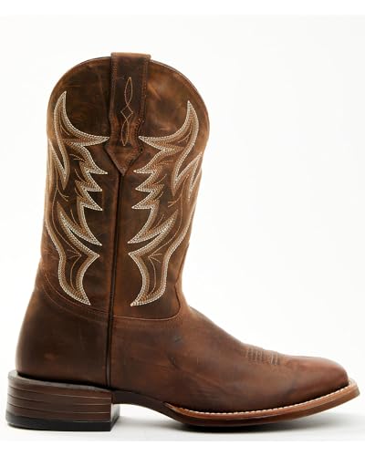 Men's Western Boot Broad Square Toe J369