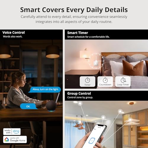 ZigBee Smart Light Switch 2-Pack W739