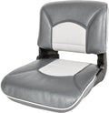 Charcoal/Gray Boat Seat with Welded Cushion J2649