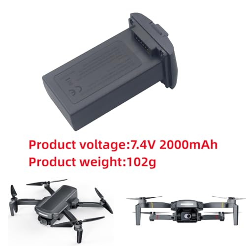 2PCS 7.4V 2000mAh Battery for Drone H84180