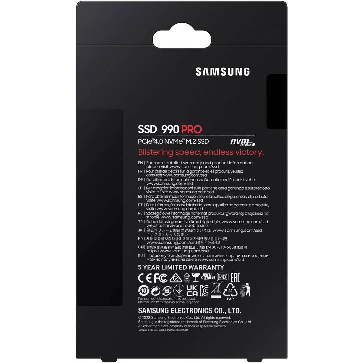 2TB PCIe Gen 4.0 NVMe SSD O52810