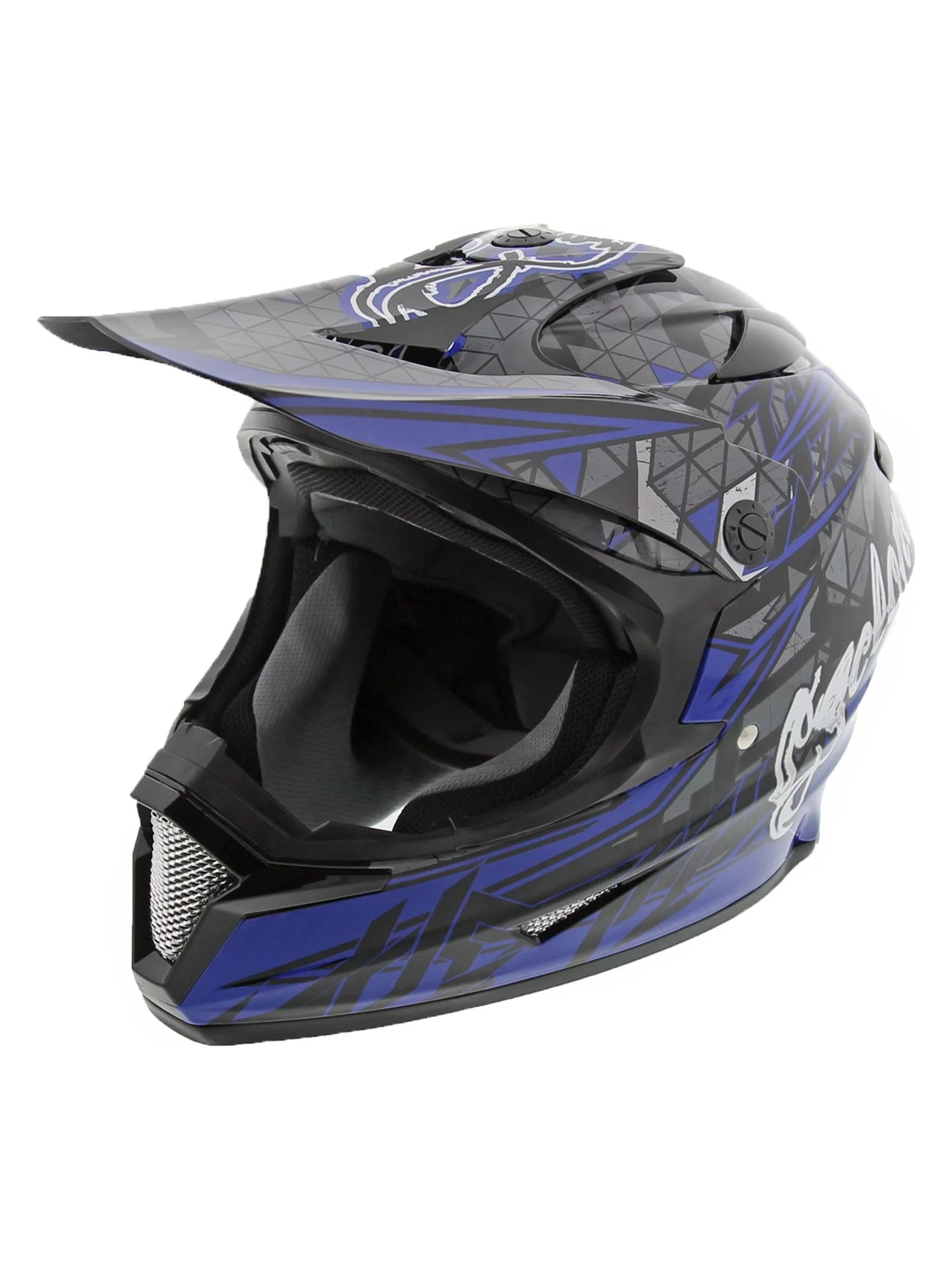 Blue Medium Off-Road Helmet Y527512