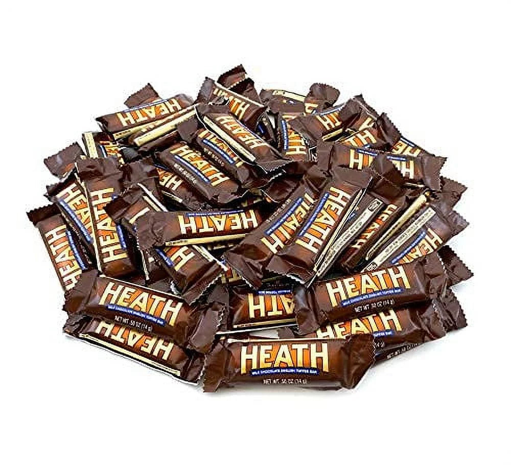 Milk Chocolate English Toffee Bars Candy Bars Fun Size – 16 Ounce I181083